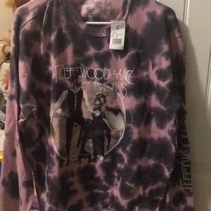 Fleetwood Mac Rumours size XL tie dye purple black design new with tags